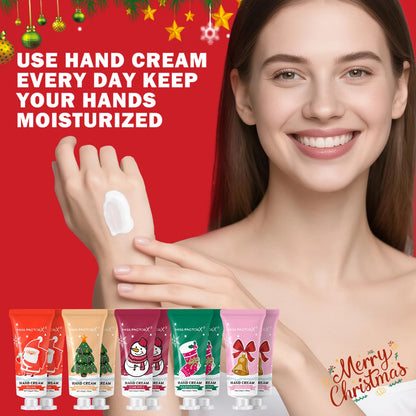 60 piece Christmas hand cream gift box set, advanced essence moisturizing and moisturizing, suitable for dry and cracked skin