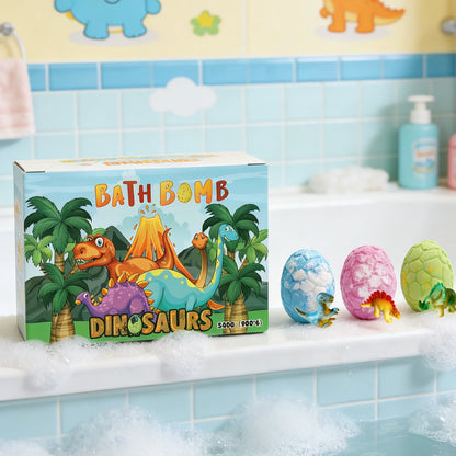 Dinosaur Egg Bath Toys Inside Surprise Toys Rich Bubble Funny Shower Relaxing Colorful Bath Experience Kids Friendly Kids Gifts