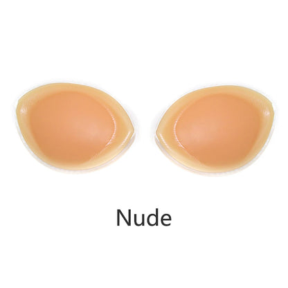 Silicone Bra Inserts Invisible Clear Lift Up Gel Breast Pads Cup Enhancer Push-Up Breast Pasties For Bras Bikinis Swimsuits