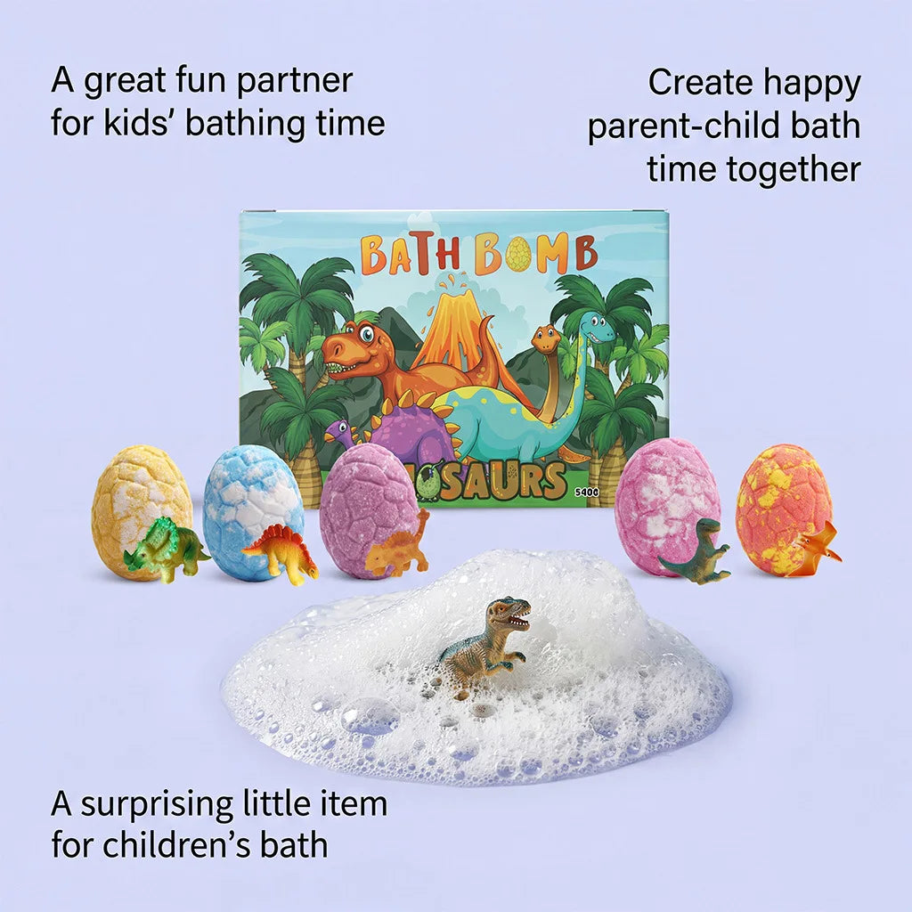 Dinosaur Egg Bath Toys Inside Surprise Toys Rich Bubble Funny Shower Relaxing Colorful Bath Experience Kids Friendly Kids Gifts