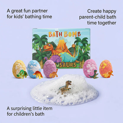 Dinosaur Egg Bath Toys Inside Surprise Toys Rich Bubble Funny Shower Relaxing Colorful Bath Experience Kids Friendly Kids Gifts