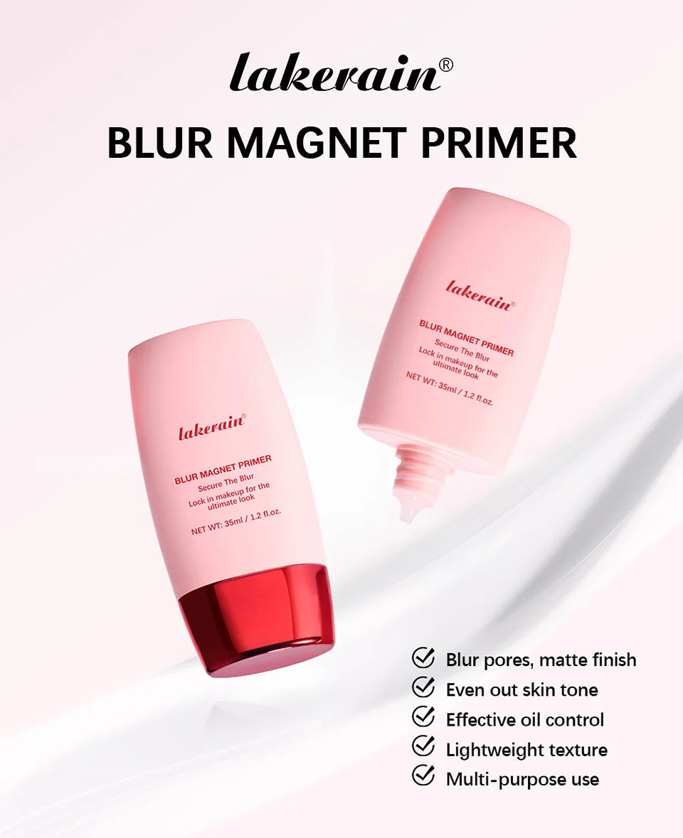 Blur Magnet Primer & Eraser Foundation Stick Long Lasting Pore Minimizing Smooth Face Makeup Oil Control Matte Christmas Gift