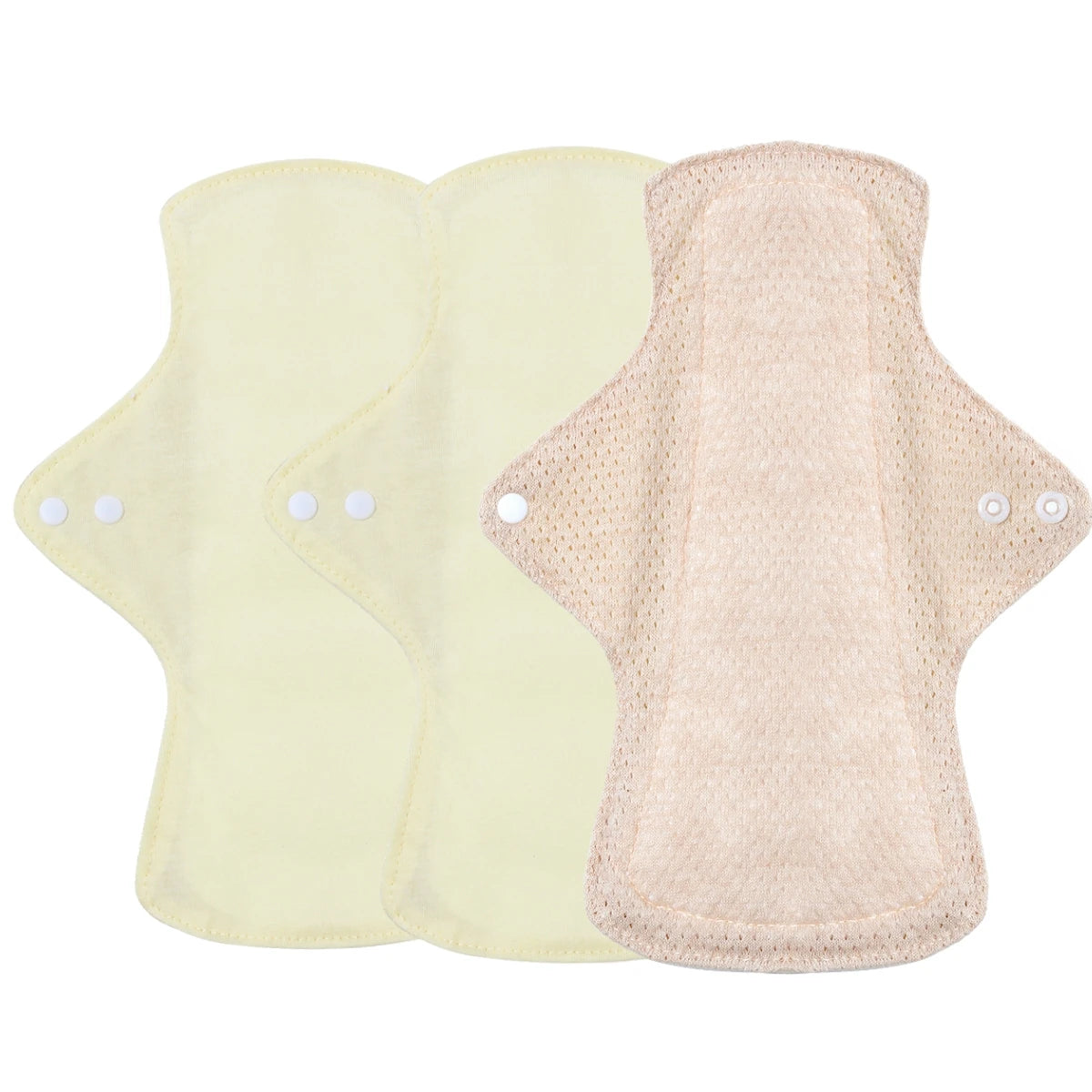 AIO Washable Incontinence Pads, Leak Proof Reusable Sanitary Pads for Women, Urine Proof Period Underwear Pads 3PCS Wholesale