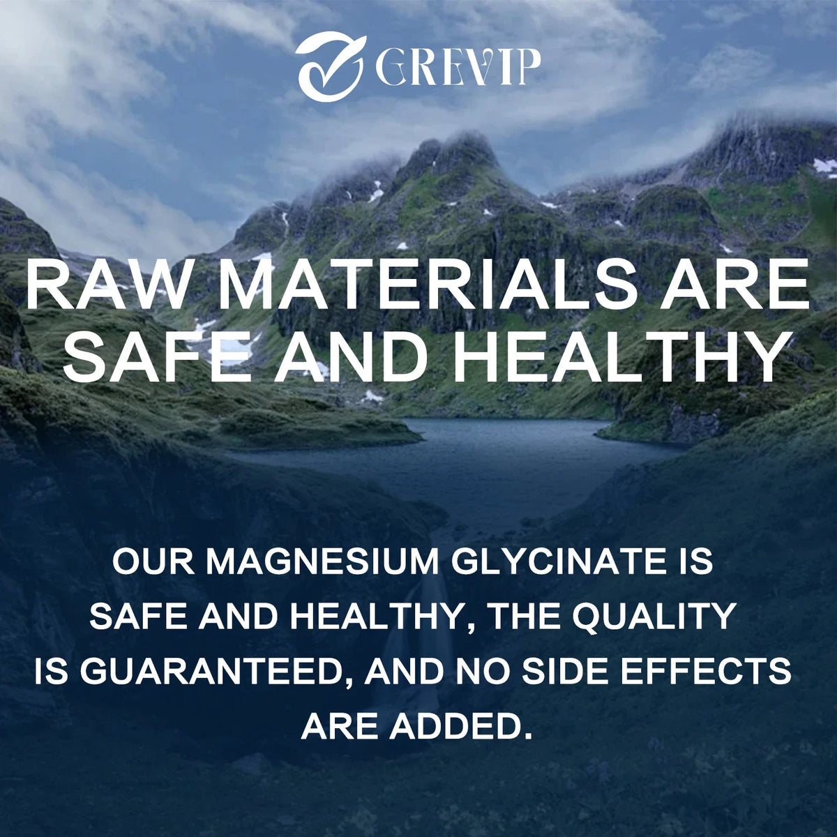 Magnesium Glycinate Supplement 500mg with Zinc,Vitamin D3 B6 High Absorption Support Muscle, Nerve, Joint and Heart Health