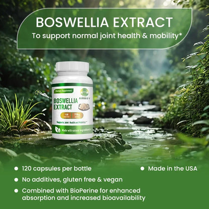 Boswellia Extract - Joint Support, Bone Health, Joint Support for Mobility and FlexibilitySupplements