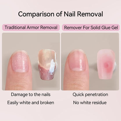 UR SUGAR 55ml Remover For Solid Tips Gel False Nail Tips Removing Gel Rhinestone Fake On Nails Dissolve Liquid Manicure Tools