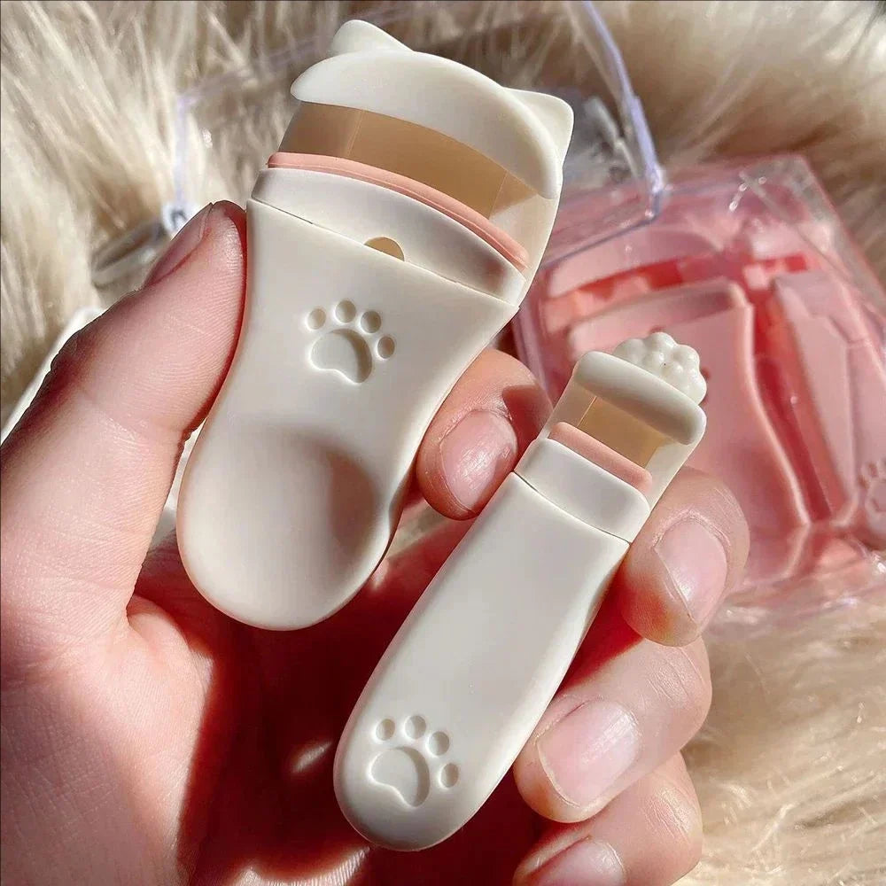 1/2pcs Cat Ear Eyelash Curler, Gentle Curling Lash Tool, No Hurt to Eyelids, Beginner-Friendly, Lightweight