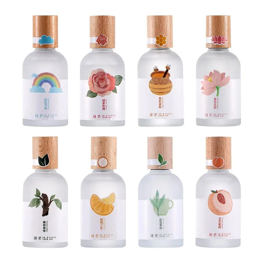 Fresh Natural Fragrance Rose Jasmine Peach Orange Flower Essential Oils Lasting Citrus Fruity Charming Eau De Toilette