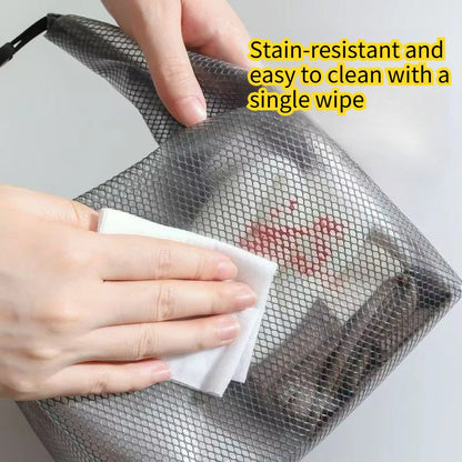 Waterproof Cosmetic Storage Bag with Buckle Portable Swimwear Organizer for Fitness Travel Swimming Drifting Outdoor Sports