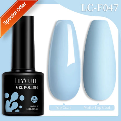 LILYCUTE 7ML Champagne Gold Reflective Glitter Gel Nail Polish Superflash Colorful Sparkling Effect For Manicure Nail Art UV Gel
