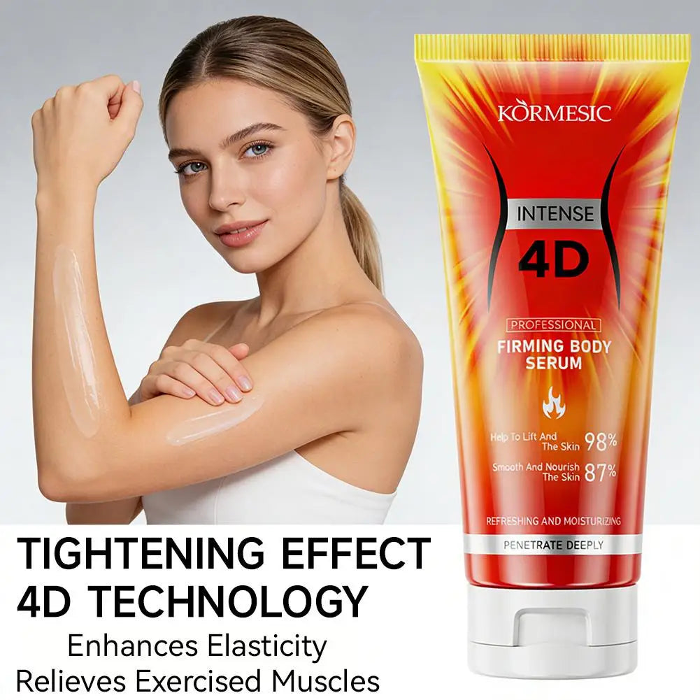 Fat Burning Weight Loss Cream Reduce Loose and Crepey Skin Firmness Reduce Cellulite Appearance 4D Body Firming Essence