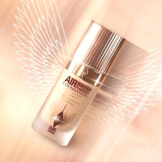 Hot Selling CT 4-Color Liquid Foundation Long-Wearing Flawless Soft-Focus Watery Texture Matte Lightweight Concealing Makeup