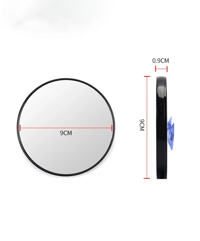 8.8CM 5X/10X/15X Cosmetic Shower Makeup Home Magnification Glass Magnifying Mirror Suction Cup Women Beauty