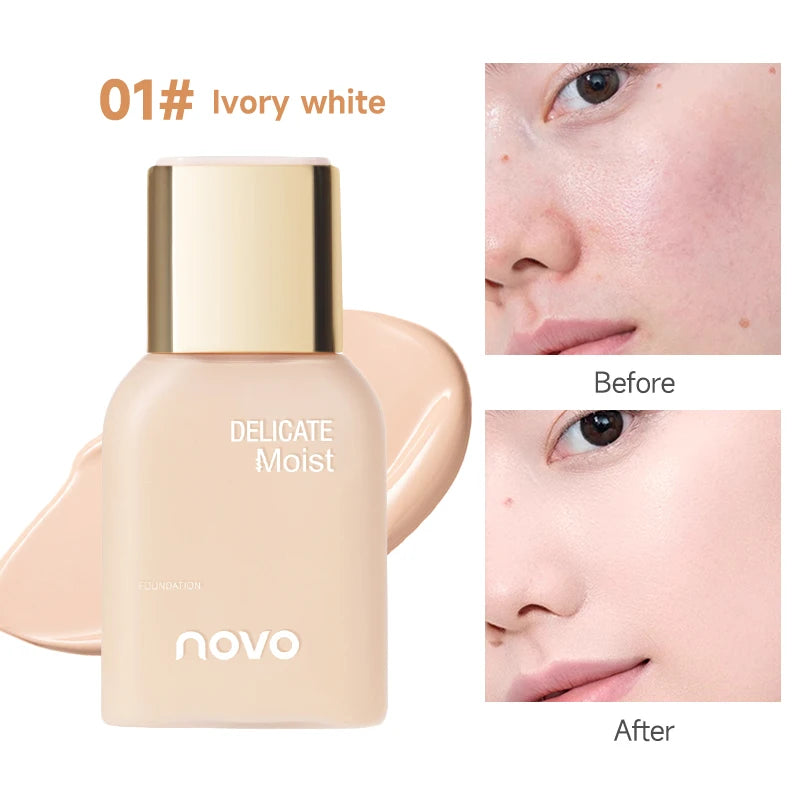 Smooth Liquid Foundation, Moisturizing BB Cream, Long-Lasting Oil-Control CC Cream, Waterproof And Sweat-Proof,Even skin tone