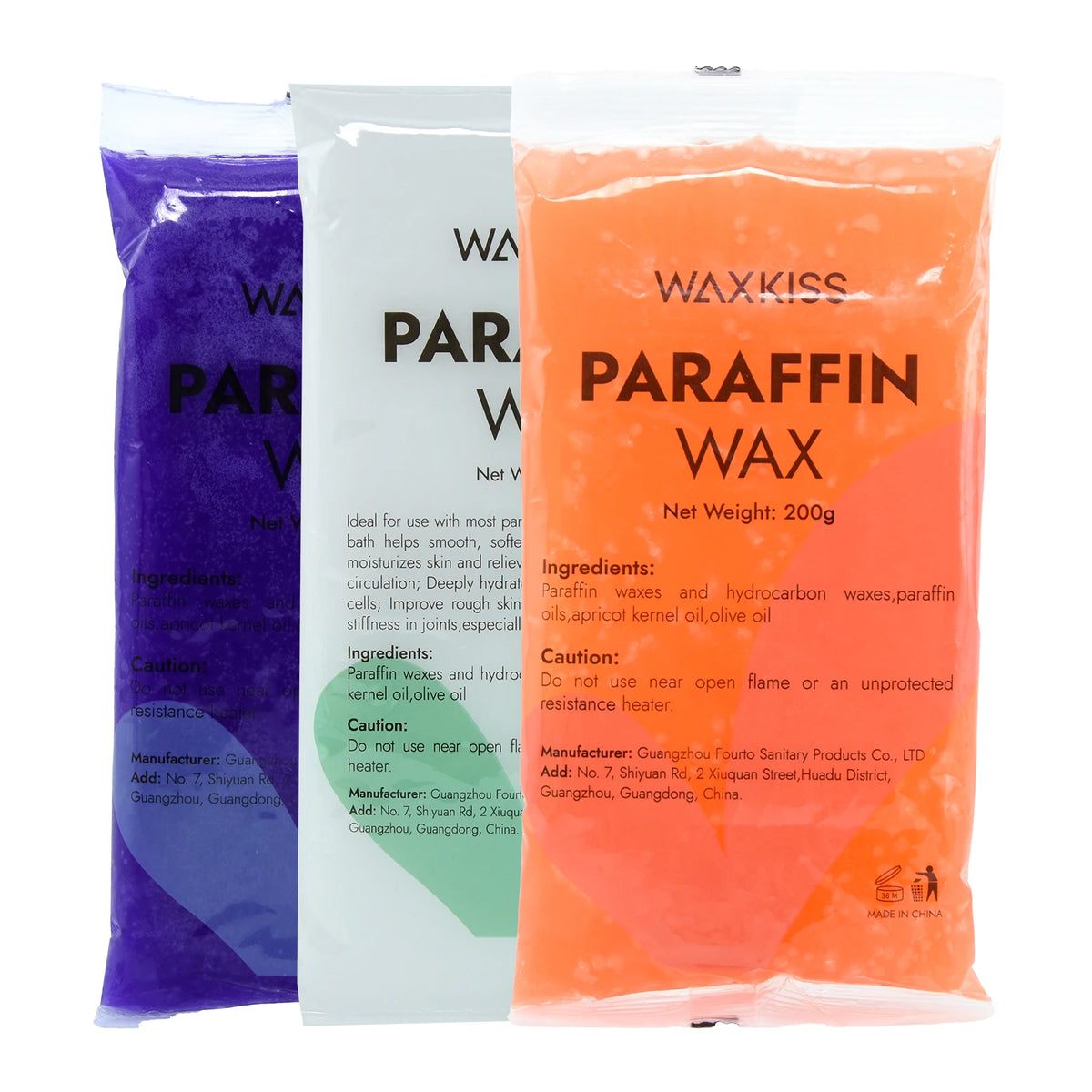 WAXKISS 1200g Paraffin Wax Refill for Paraffin Wax Bath Machine Moisturizing and Skin Softening Hand and Foot Care Wax New Formula for Long-Lasting Warmth Gentle Paraffin Wax Treatment for Smooth and Soft Skin Ideal for Home