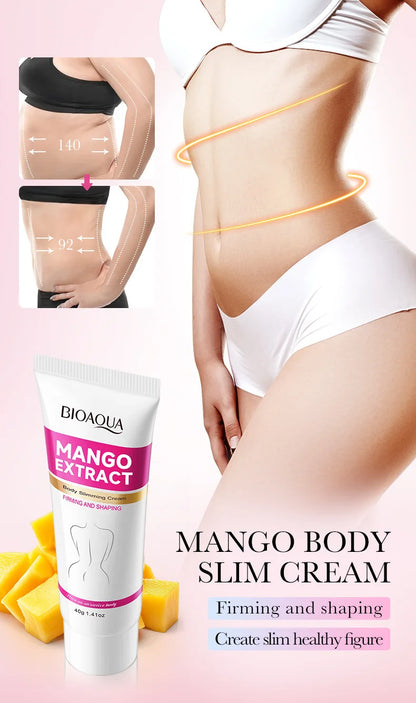 Mango Slimming Cream Anti Cellulite Weight Loss Promotes Effective Fat Burning Create Beautiful Curve Body Slimming Cream