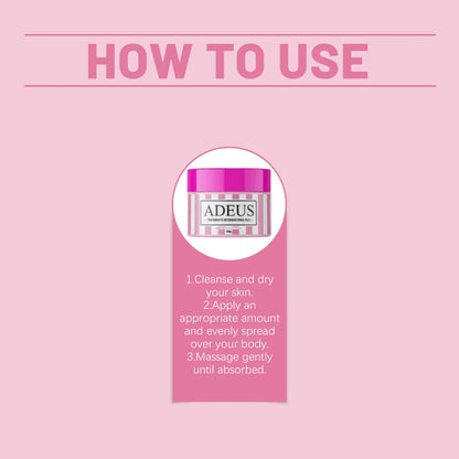 ADEUS Body Warming Cream Quickly Raises Skin Temperature Lasting Fragrance Non-greasy Relieving Muscle Stiffness Body Cream