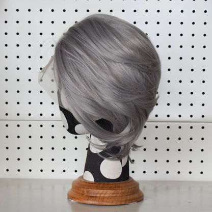 613 Blonde Short Bob Straight Wig for Man 8 Inch 13*4 Synthetic Lace Wigs 150% Density with Heat Resistant Fiber Hair Wig