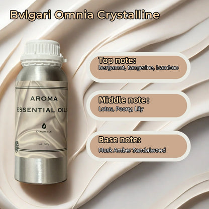 Famous Perfume 500ML Premium Hotel Air Freshener Luxury Scented Oils for Diffuser Home Office Pure Plant Essential Oil Blend