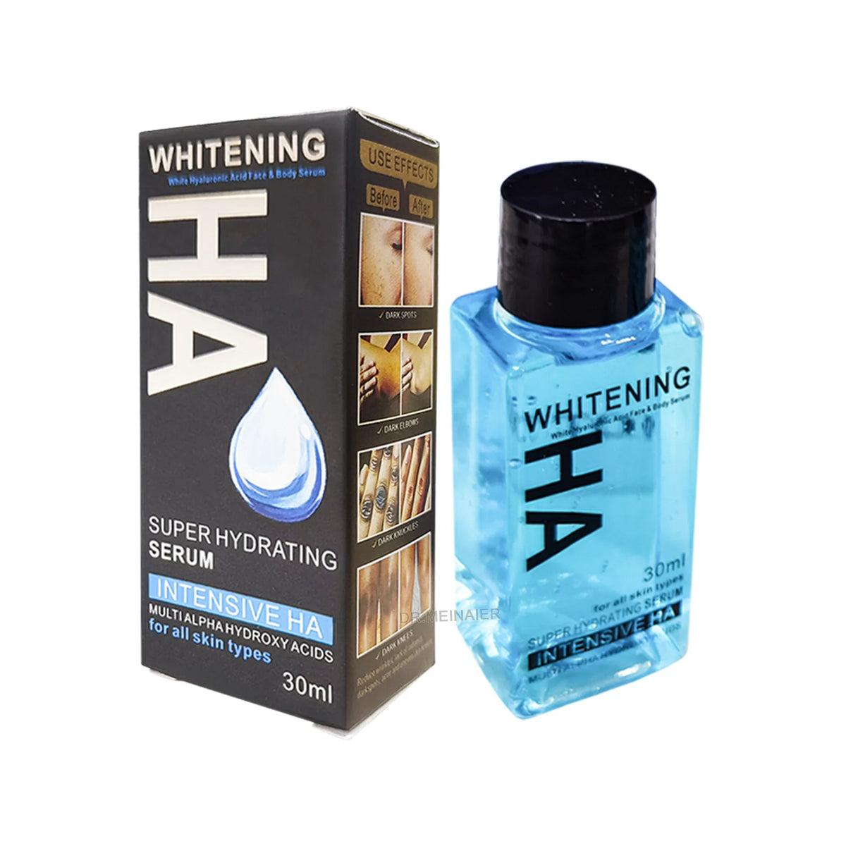 Whitening Body Serum Bleaching Brightening Skin,AHA,Vitamin B,C 30 Ml Bleaching Dark Spot Serum