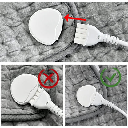 76x40cm/30X60 110V/220V  Extra Large Electric Heating Pad for Period Cramps Lower Back Pain Relief Heat Therapy Winter Warmer