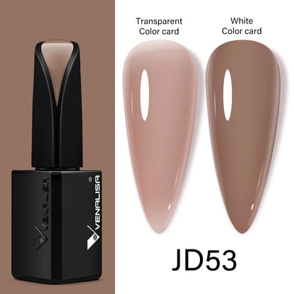 Venalisa15ML Silky Matte TPO FREE Topcoat No Cleaning Nail Lacquer Full Coverage Long Lasting Gorgeous Color Nail Varnish