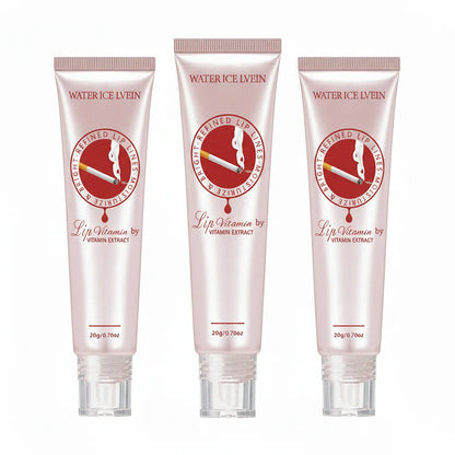 Lip Plumper Cream 20g with Peptides & Aloe - Moisturizing Non-Sticky Lip Balm, Smooth & Voluminous Lips