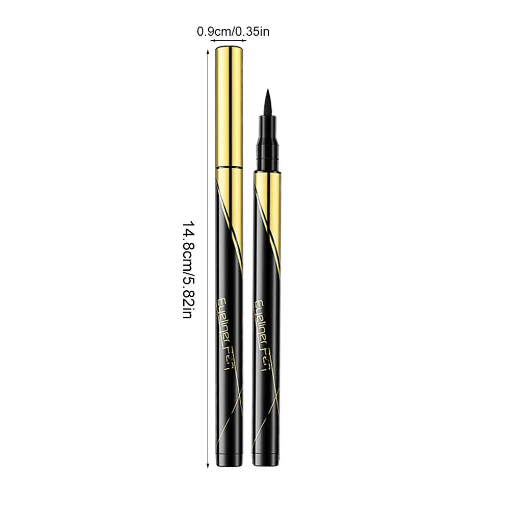 Waterproof Black Brown Eyeliner Pencils-Smudge-Proof, Long-Lasting &Beginner-Friendly Smooth High Pigmented Punk Eye Makeup