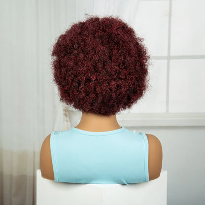 13x6 Lace Front Braids Wig with Baby Hair Synthetic Afro Curly Cornrow Braided Short Wigs for Black Women Natural Lace Bob Wigs