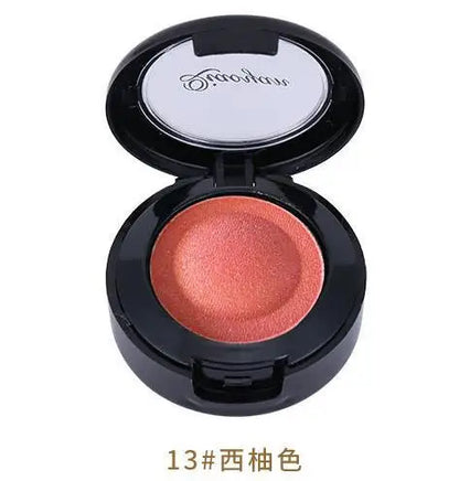 Fashion Nude Eyeshadow Makeup Matte Shimmer Eye Shadow Palette Make Up Glitter Eyeshadow With Brush Mirror 133#