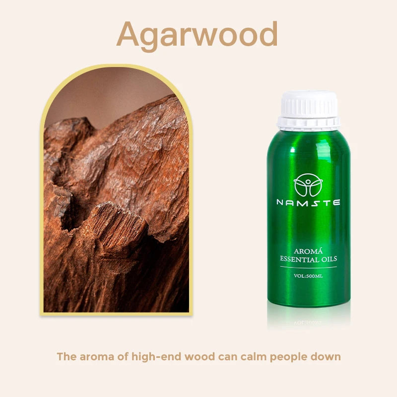 Namste Wood Santal 500ML Perfume Essential Oils Aroma Diffuser Home Fragrance Air Purifier Eight Times Concentrated Essence