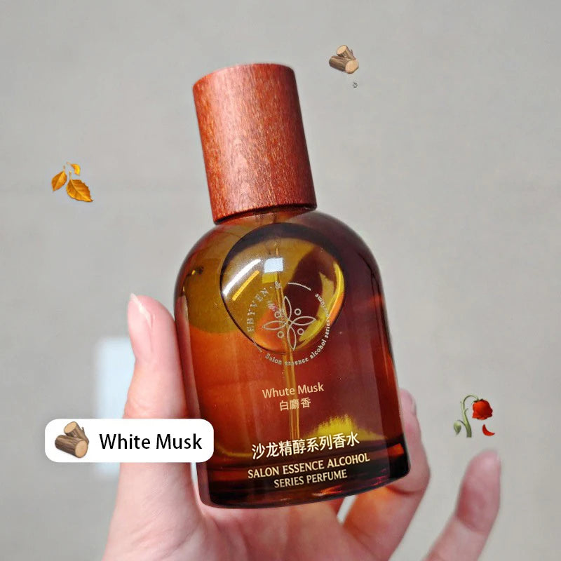 Fig White Musk Perfume Korean Woody Floral Fragrance Green Leaf Accents Women's Sandalwood Rose Honey Body Deodorizing Spray