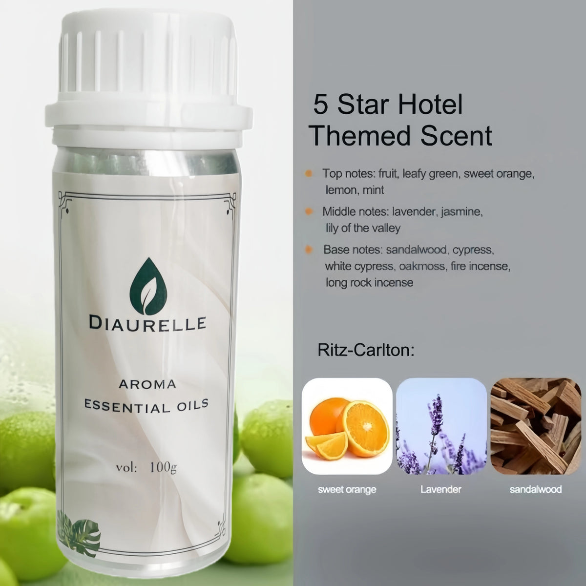100ML 5 Star Hotel Aroma Essential Oil Abercrombie Pure Fragrance Oil For Making Perfume Aromatherapy Smell Home Air Freshener