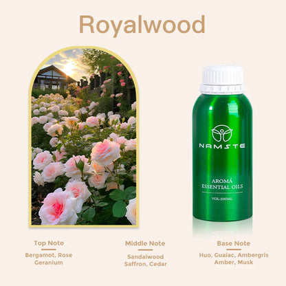 Namste Wood Santal 500ML Perfume Essential Oils Aroma Diffuser Home Fragrance Air Purifier Eight Times Concentrated Essence