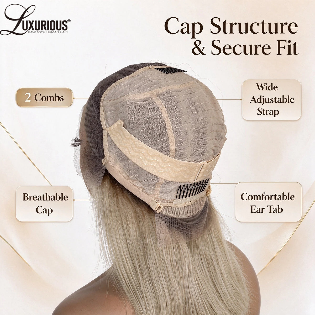 Luxurious #4/613 Blonde Wave Bob 13x4 Lace Front Human Hair Wigs For Women 5x7 Glueless Transparent Closure Wig Preplucked Wigs
