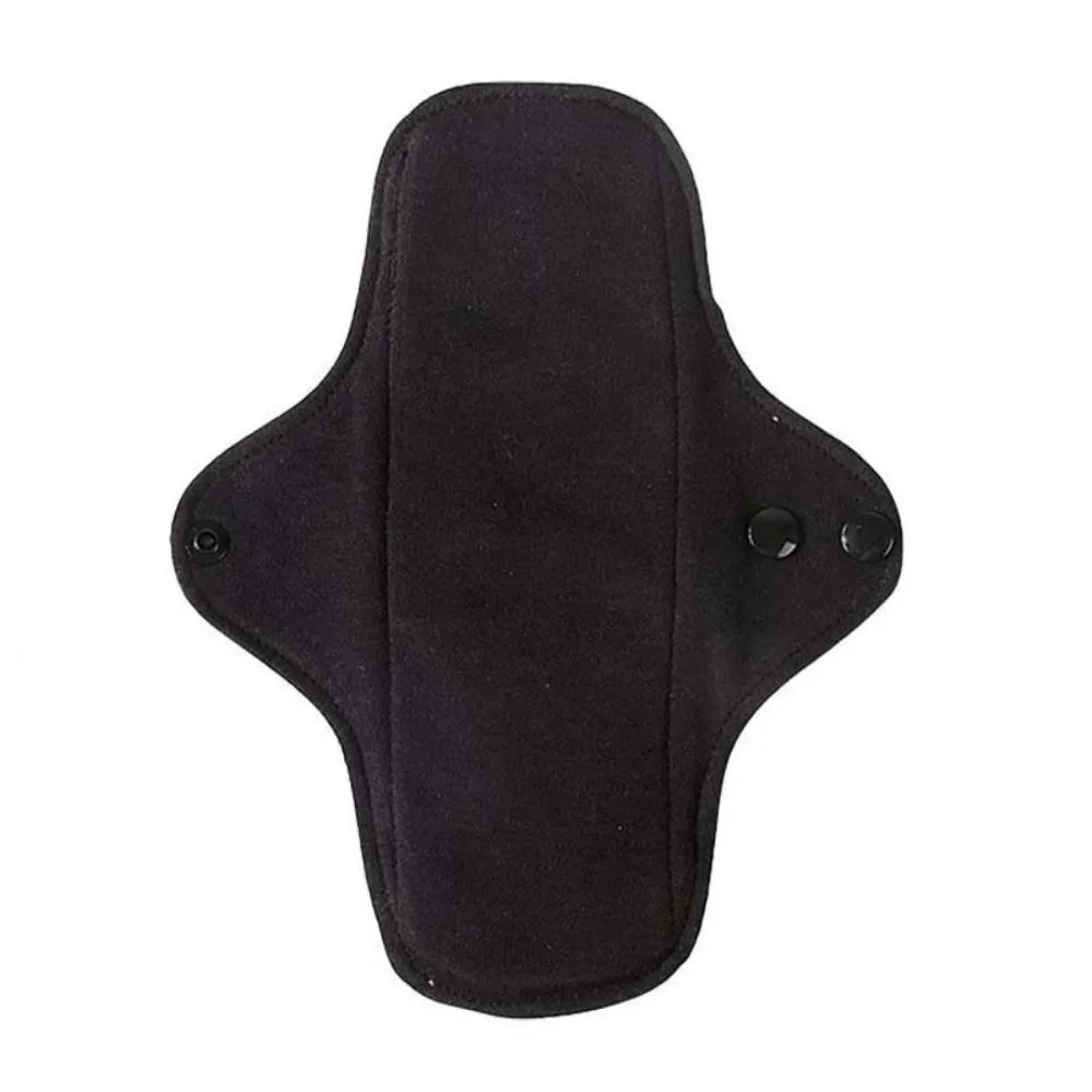 Anti-Slip Washable Menstrual Cloth Pads Seamless Pure Cotton Sanitary Napkin Soft Breathable Panty Liner Night