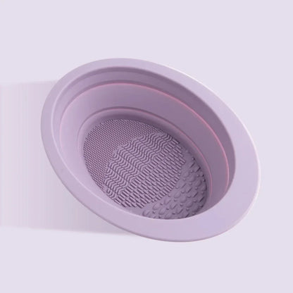 New Silicone Eye Shadow Brush Cleaning Colorful Scrubber Cleaner Sponge Remover Box Tools Makeup Brush Color Foundation