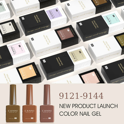 CANNI Gel Nail Polish TPO/HEMA FREE Gorgeous Christmas Red Color Winter Nails Full Coverage Soak Off UV LED Semi Permanent Gel