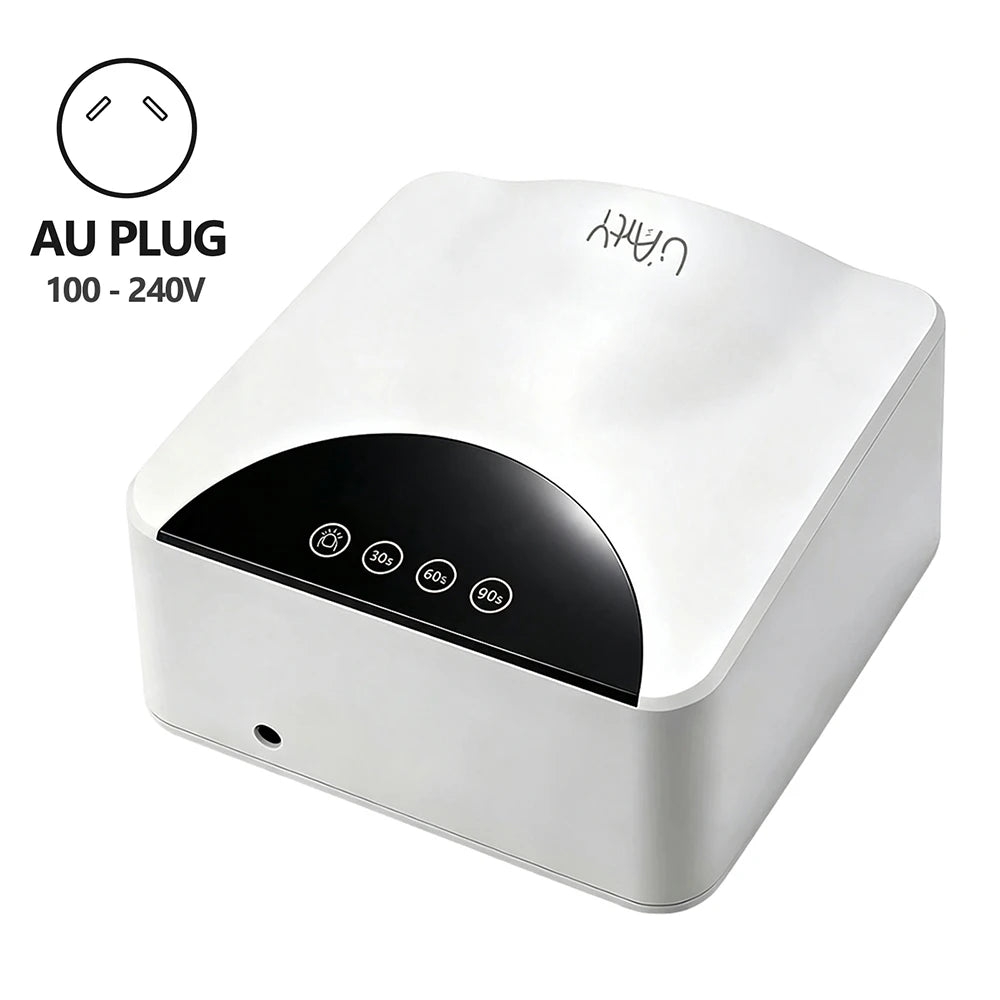 Dual‑Mode UV LED Nail Lamp Fast Drying Gel Nail Dryer Magnetic Mirror Base Auto Sensor for Gel Nails