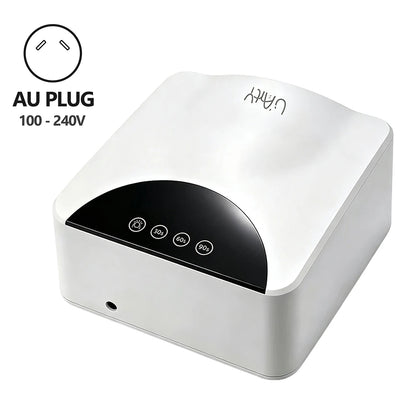 Dual‑Mode UV LED Nail Lamp Fast Drying Gel Nail Dryer Magnetic Mirror Base Auto Sensor for Gel Nails