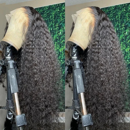 250% Loose Deep Wave 13x6 HD Lace Frontal Wig Brazilian 30 34 Inch Transparent 13x4 Curly Lace Frontal Human Hair Wigs For Women