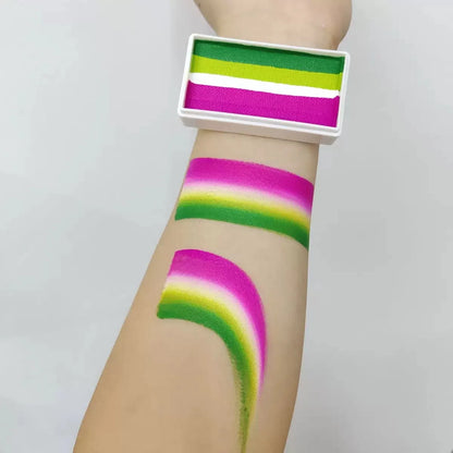 30g Water Based Rainbow Split Cake Face Painting Makeup Pastel UV Aqua Eyeliner for Body Art Party Halloween Christmas