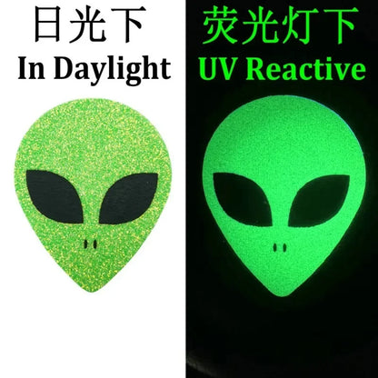 10 Pairs Invisible Disposable Breast Patch Clover Alien Women's Breast Lift Tape Chest Stickers Bar Nipple Covers