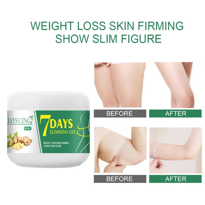 Ginger Slimming Cream Remove Cellulite Lost Weight Thighs Legs Firming Promotes Fat Burning Shaping Belly Sculpting Cream 30g