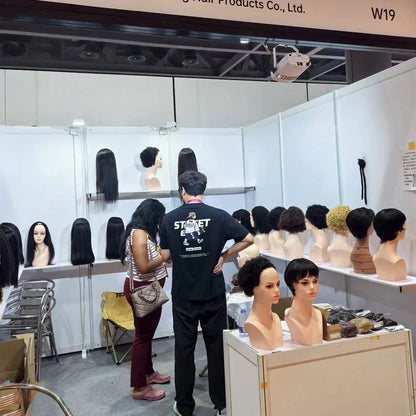 Indian Human Hair Jerry Curly Wig 300% Density Virgin Hair Wig Natural Color Kinky Curly 5x5 Transparent Lace Wig For Women