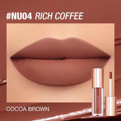 Velvet Matte Lipstick Ultra Pigmented Long Lasting Waterproof Lip Gloss Smudge Proof Non Sticky Hydrating Lip Stain