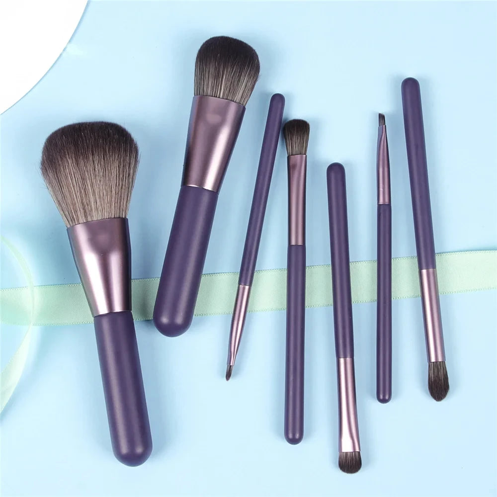 High-End Professional Makeup Brushes Set with Bucket Blush Powder Eyeshadow Eyebrow Foundation Beauty Makeup Tool Brochas