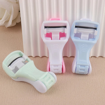 Portable Eyelash Curler Professional Curling Auxiliary Eyelash Extension Make False Clip Folding Beauty Salon Makeup Tools