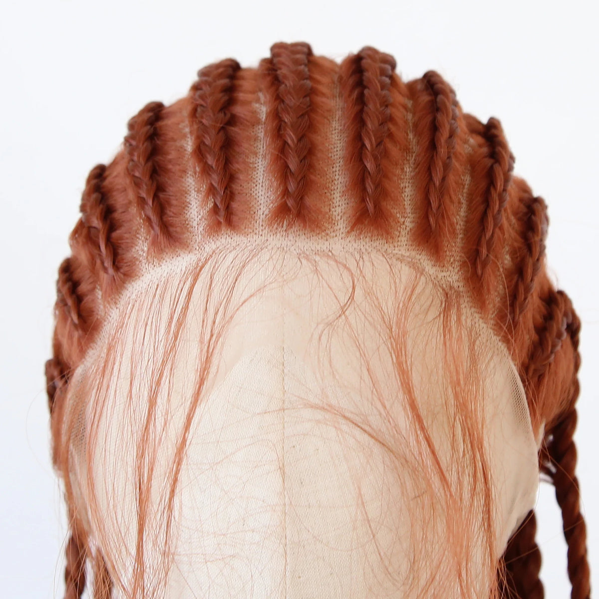 Black Braided Wigs Synthetic Full Lace Wig Glueless Full Lace Synthetic Wig Heat Resistant Fiber Wig for Women Daily Wear