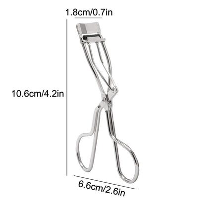 Mini Partial Eyelash Curler Nature Curl Sun Flower Eyelash Extension Volume Tweezers Stainless Steel Beauty Makeup Tool
